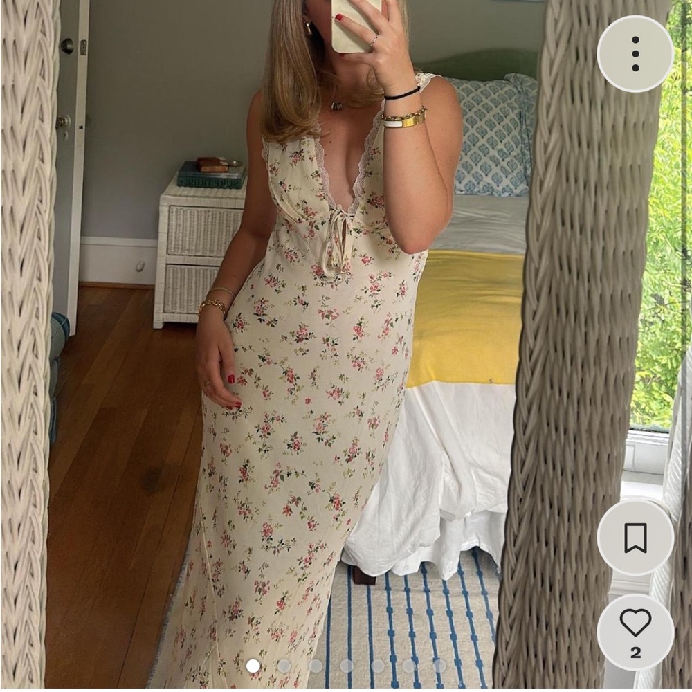 Reformation Sharla MIDI Dress - size small